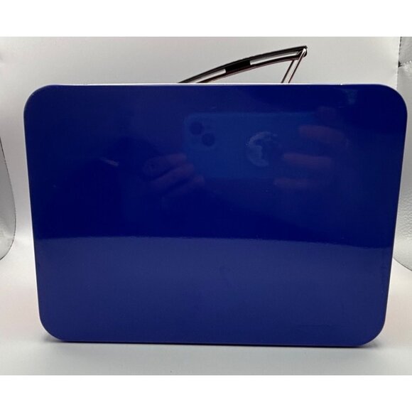 I Love Haribo Blue & Red Metal Tin Lunchbox Decorative Storage Box - Picture 5 of 10